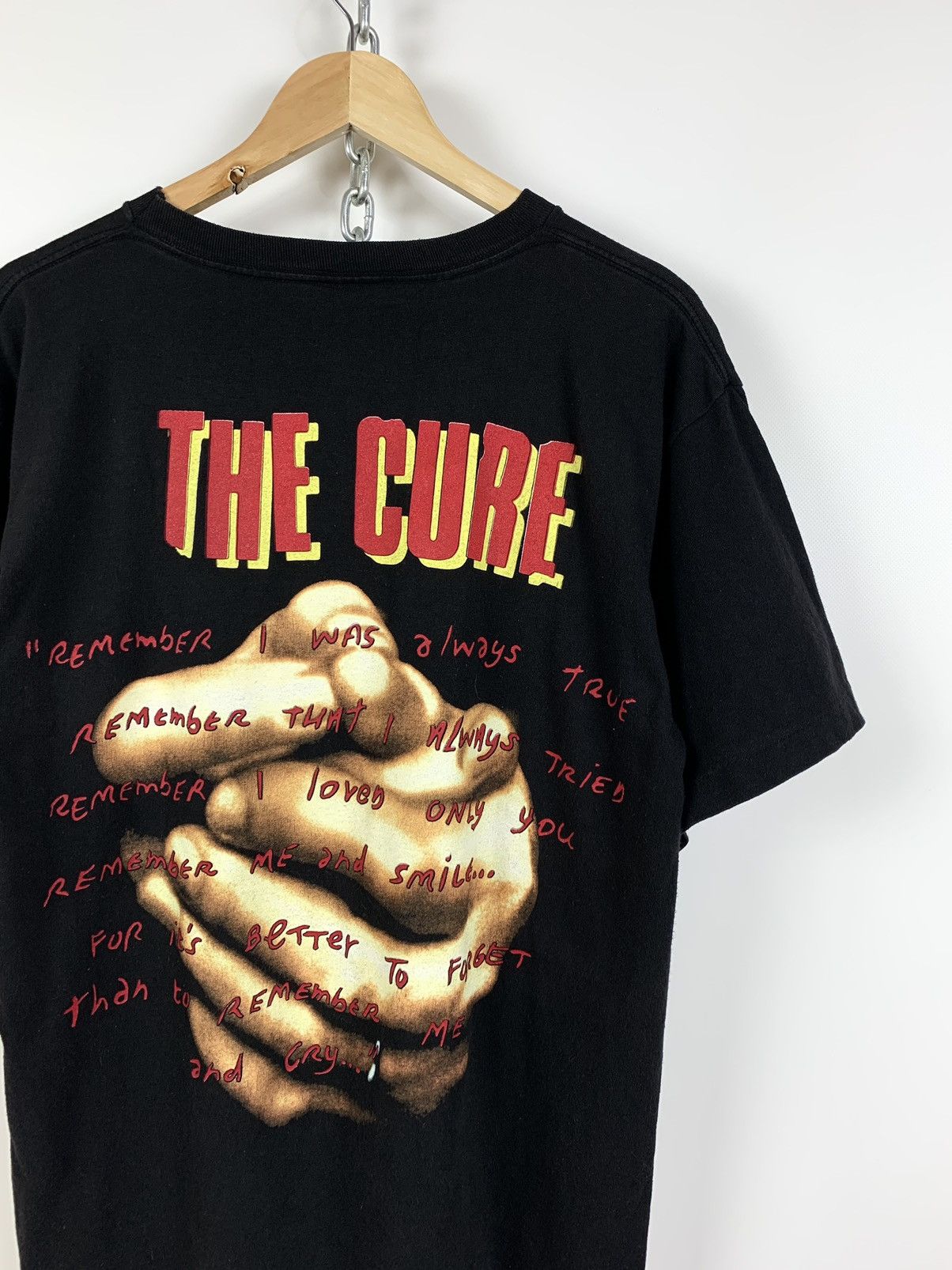 Band Tees Vintage 1996 The Cure Wild Mood Swings T-Shirt Very Rare Size US L / EU 52-54 / 3 - 5 Thumbnail