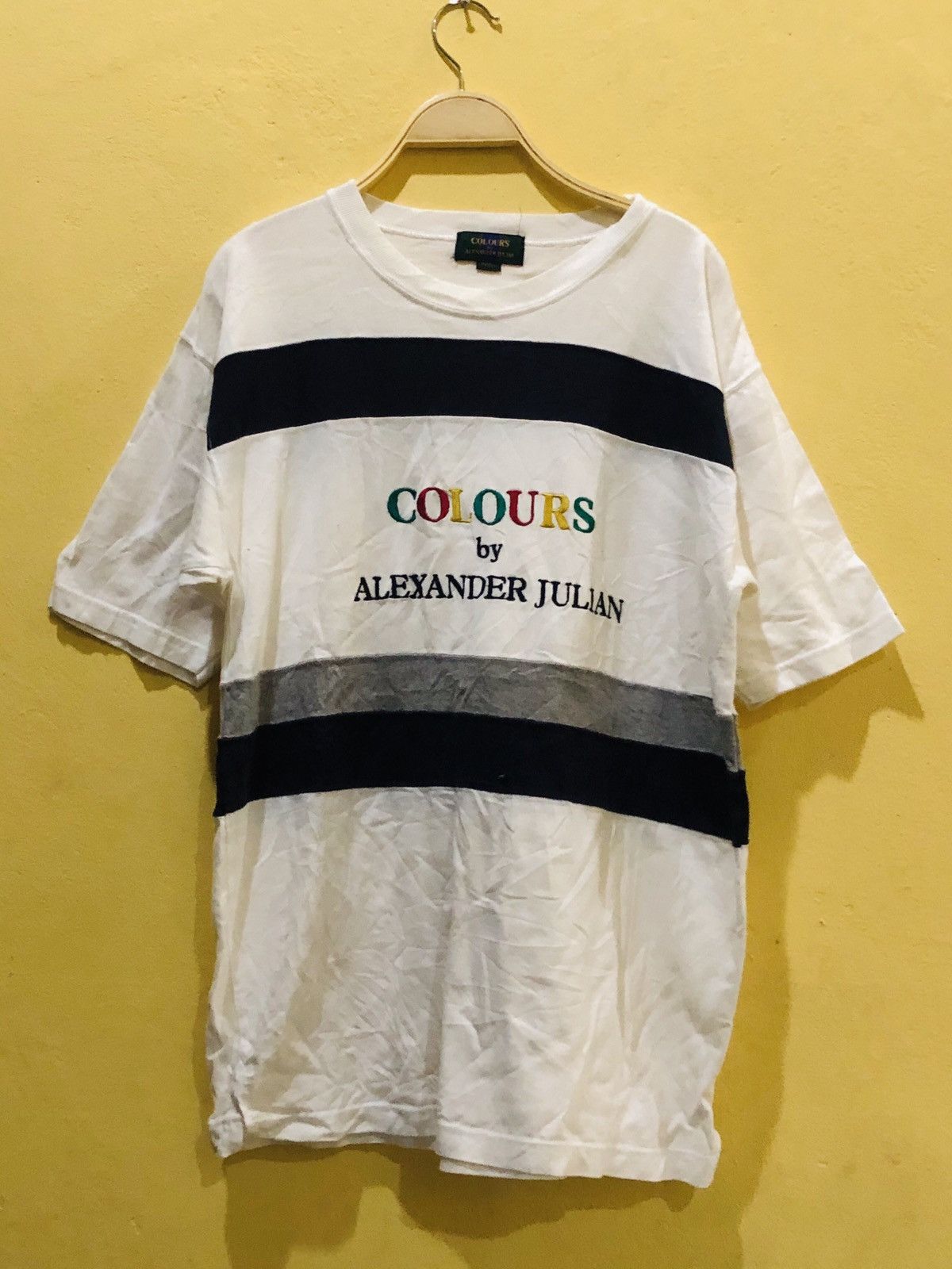 Alexander Julian × Japanese Brand × Vintage COLOURS by Alexander Julian with big embroidered logo Size US M / EU 48-50 / 2 - 1 Thumbnail
