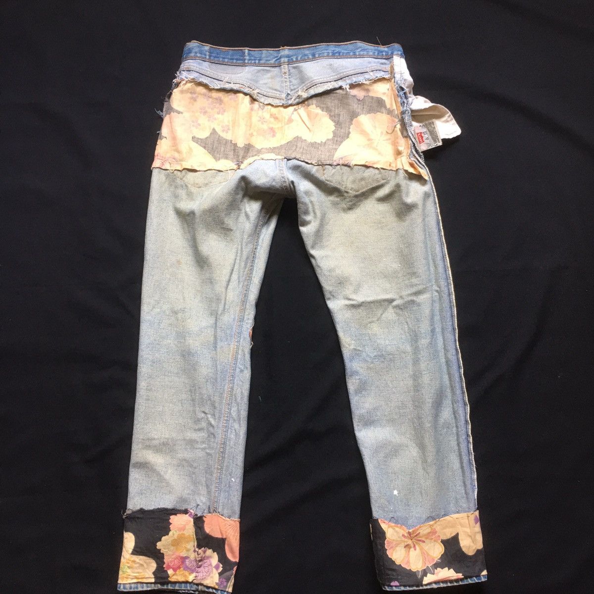 Levi's Vintage Clothing Vintage Levis 501 Custom Patchwork Japan Motif Reconstruct Size US 34 / EU 50 - 4 Thumbnail