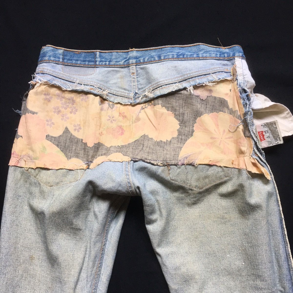 Levi's Vintage Clothing Vintage Levis 501 Custom Patchwork Japan Motif Reconstruct Size US 34 / EU 50 - 13 Thumbnail