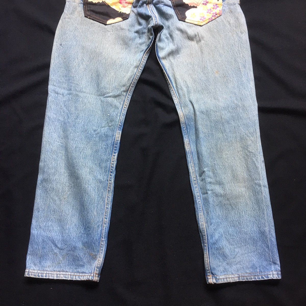 Levi's Vintage Clothing Vintage Levis 501 Custom Patchwork Japan Motif Reconstruct Size US 34 / EU 50 - 12 Thumbnail