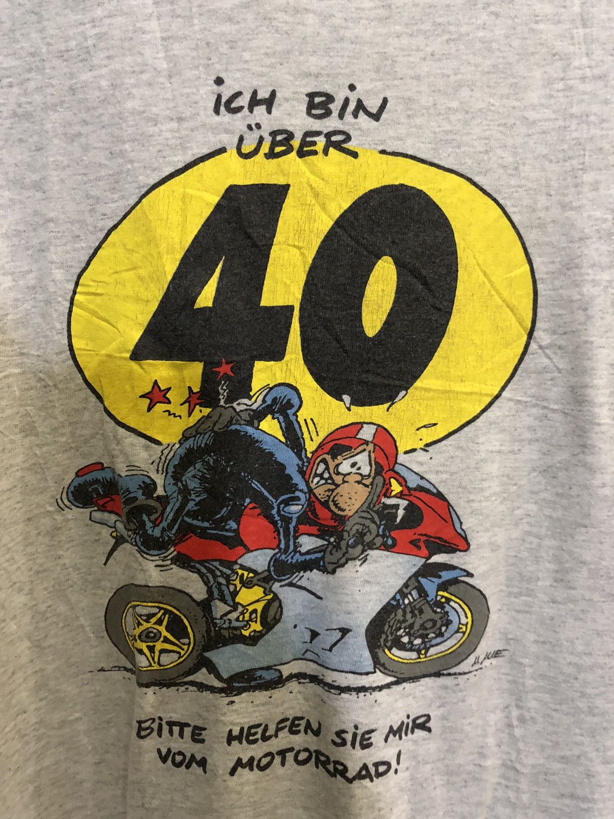 Fruit Of The Loom × Vintage Vintage MOTOMANIA ‘INC BIN UBER 40’ size XL Size US XL / EU 56 / 4 - 3 Thumbnail