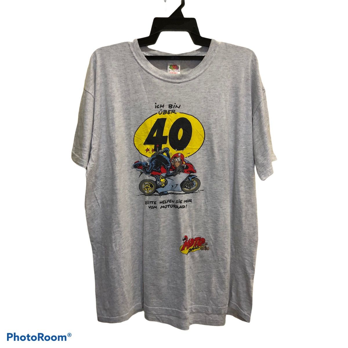 Fruit Of The Loom × Vintage Vintage MOTOMANIA ‘INC BIN UBER 40’ size XL Size US XL / EU 56 / 4 - 1 Thumbnail