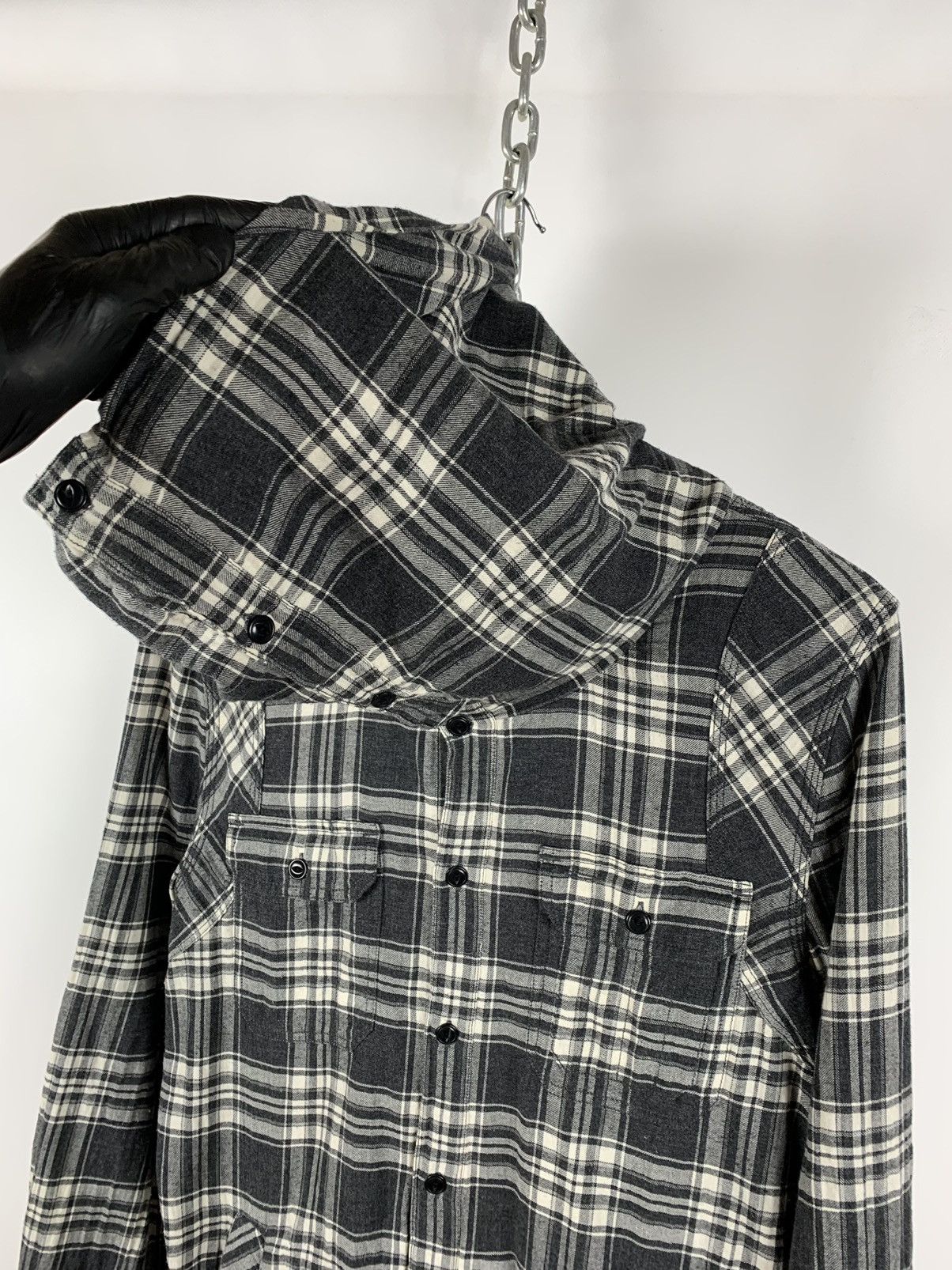 Allsaints Vintage AllSaints Plaid Cusack Long Sleeve Button Up Shirt Size US M / EU 48-50 / 2 - 6 Thumbnail