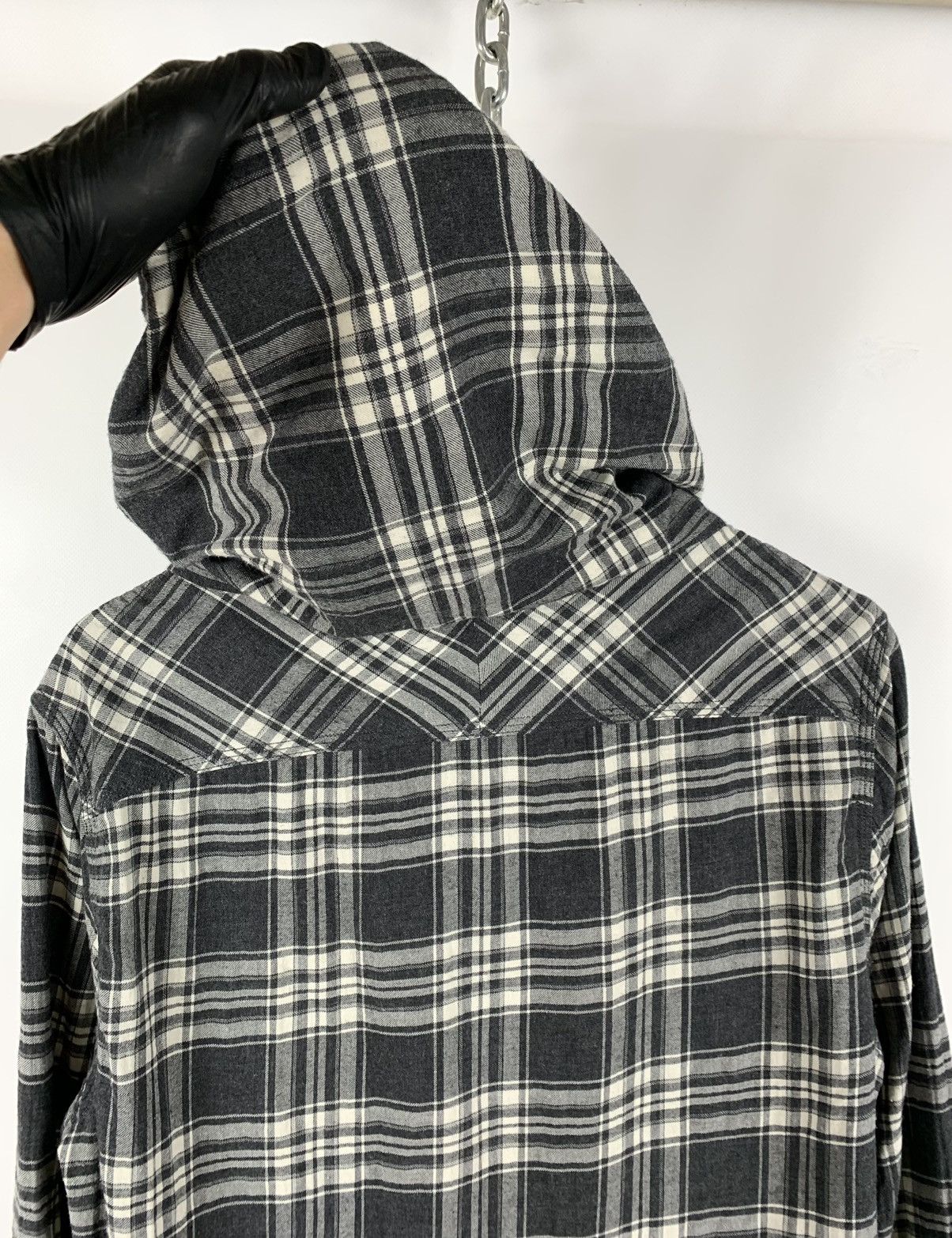 Allsaints Vintage AllSaints Plaid Cusack Long Sleeve Button Up Shirt Size US M / EU 48-50 / 2 - 13 Thumbnail