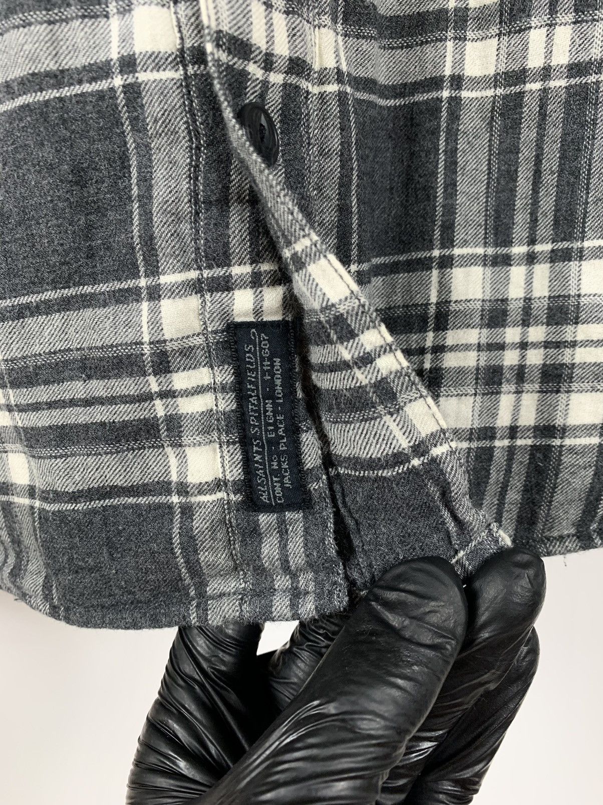 Allsaints Vintage AllSaints Plaid Cusack Long Sleeve Button Up Shirt Size US M / EU 48-50 / 2 - 11 Thumbnail
