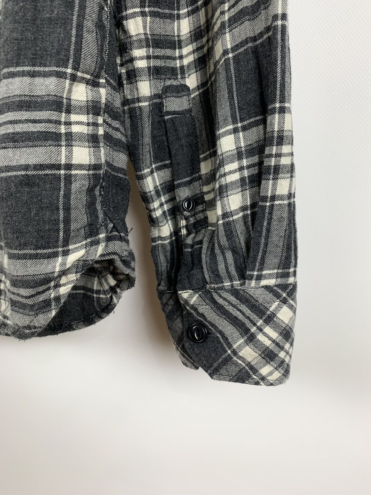 Allsaints Vintage AllSaints Plaid Cusack Long Sleeve Button Up Shirt Size US M / EU 48-50 / 2 - 12 Thumbnail