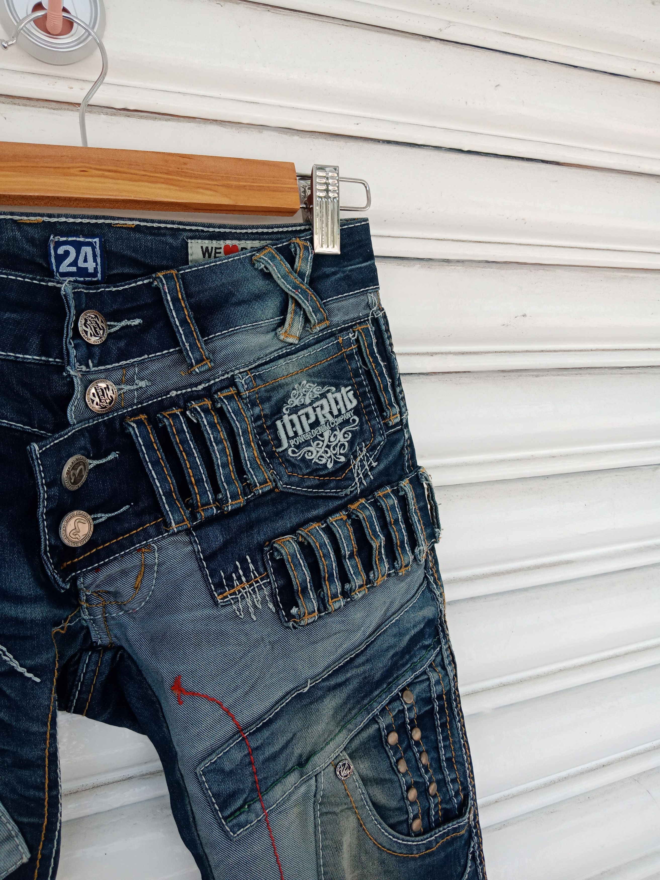 semanticdesign Okishana Amoki Hibrid Patchworks Denim Size US 30 / EU 46 - 7 Thumbnail