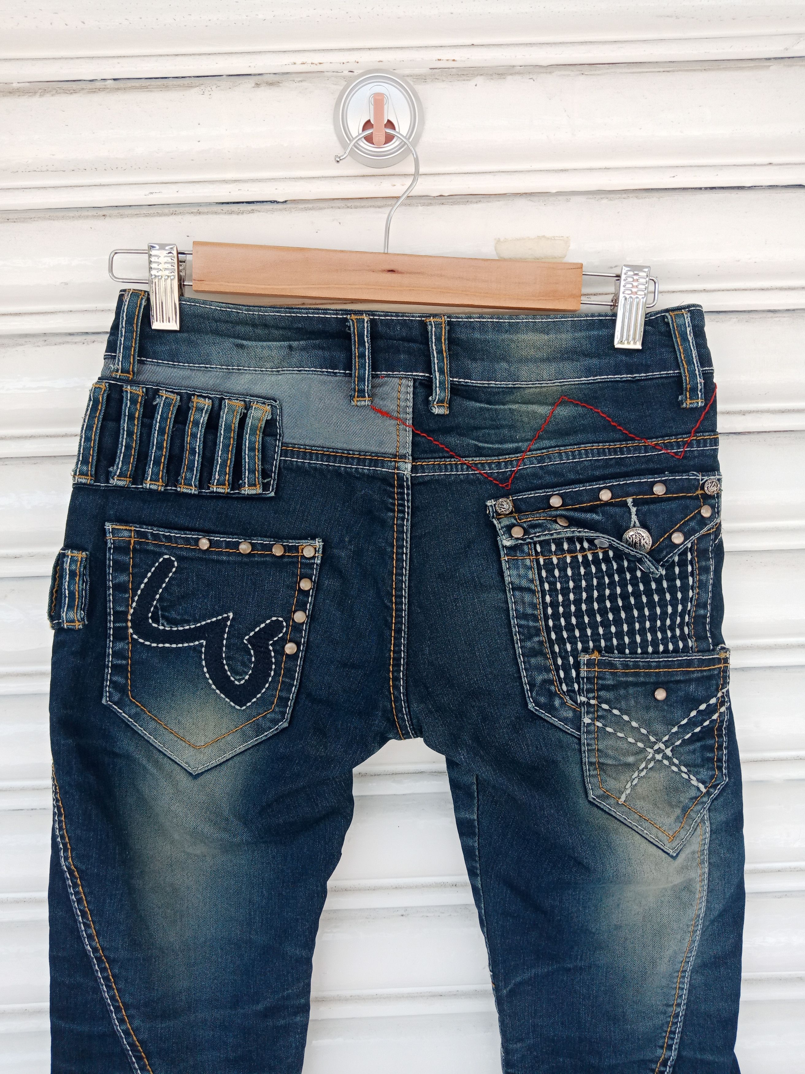 semanticdesign Okishana Amoki Hibrid Patchworks Denim Size US 30 / EU 46 - 6 Thumbnail