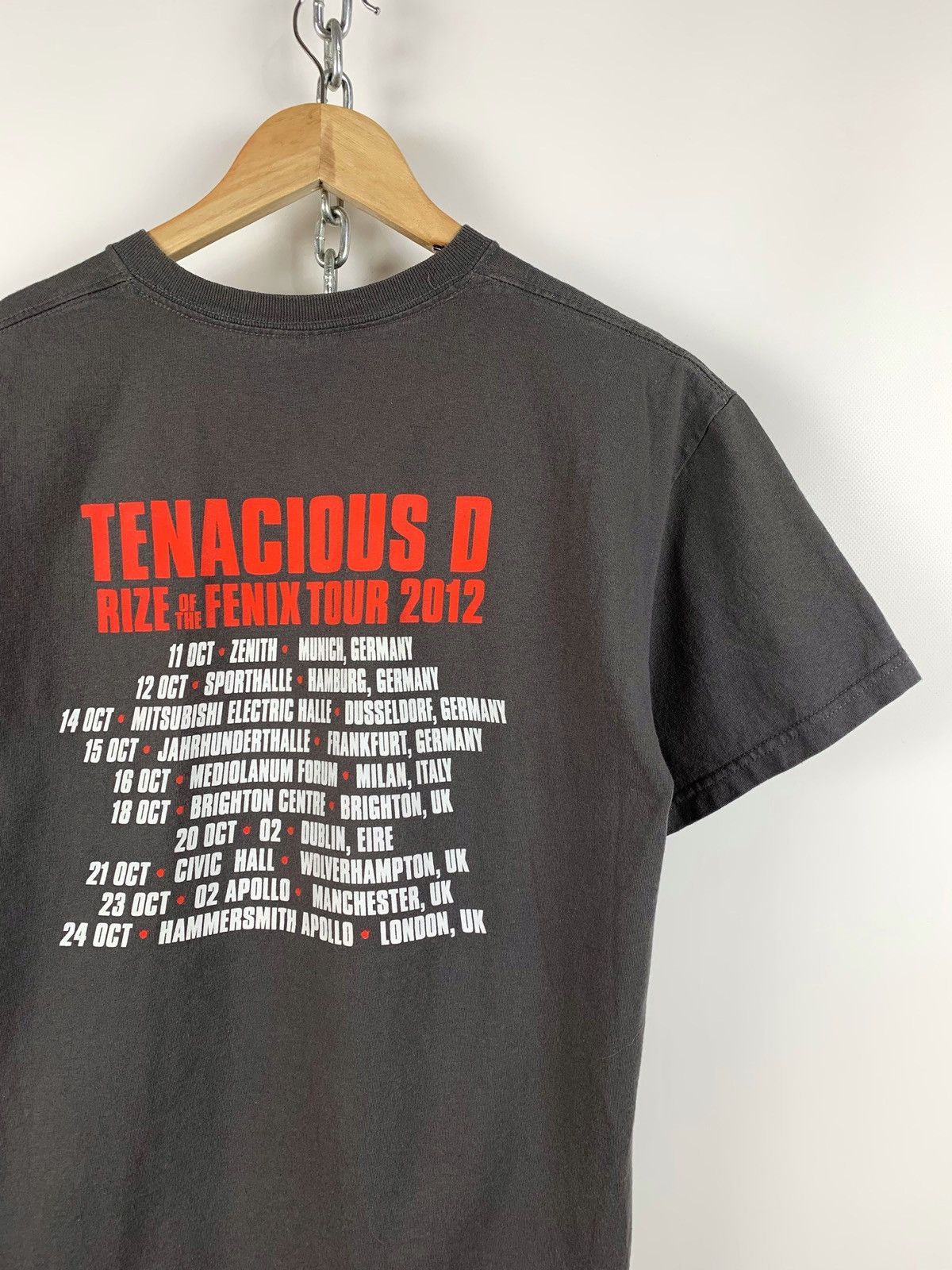 Band Tees Vintage Tenacious D Dawn Of The D 2012 Tour T-Shirt Size US M / EU 48-50 / 2 - 5 Thumbnail