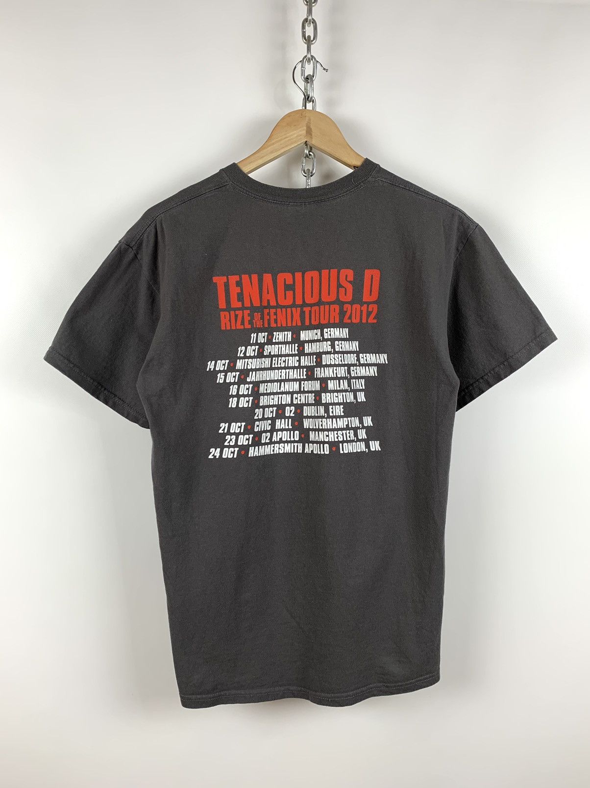 Band Tees Vintage Tenacious D Dawn Of The D 2012 Tour T-Shirt Size US M / EU 48-50 / 2 - 2 Thumbnail