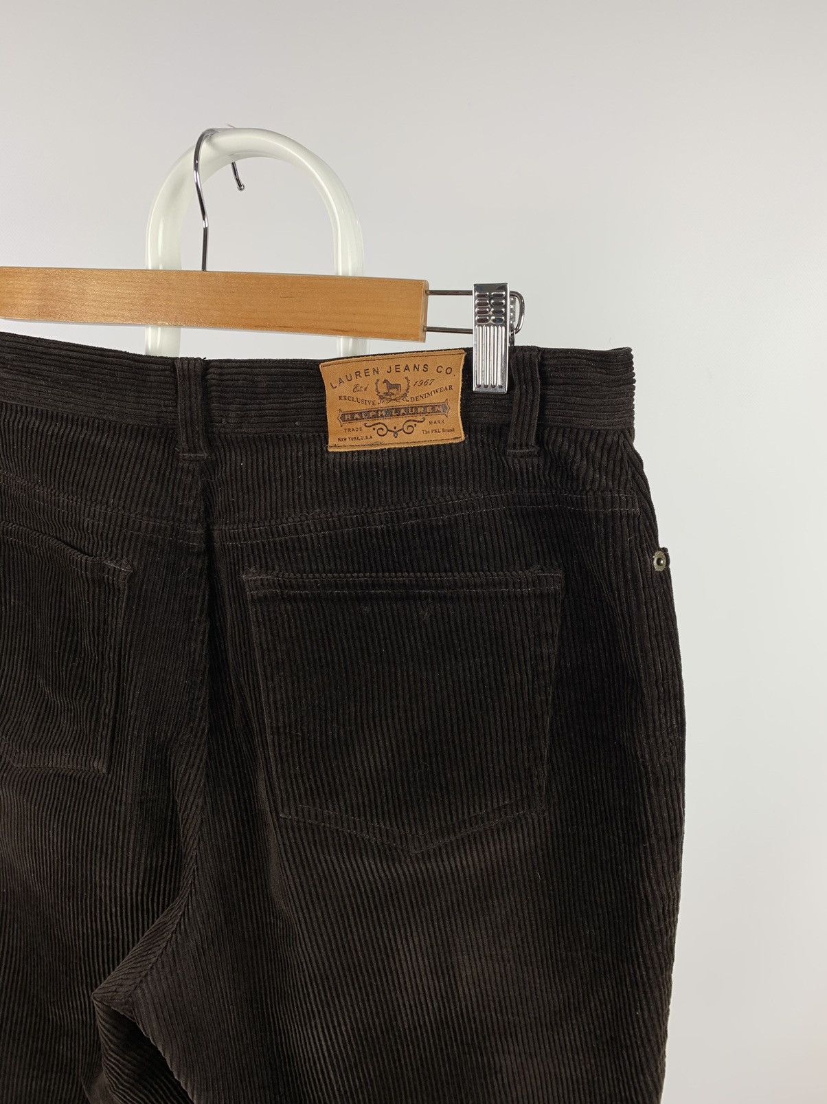 Lauren Ralph Lauren × Polo Ralph Lauren × Vintage Vintage Polo Ralph Lauren Jeans Co Corduroy Velvet Pants Size US 33 - 3 Thumbnail