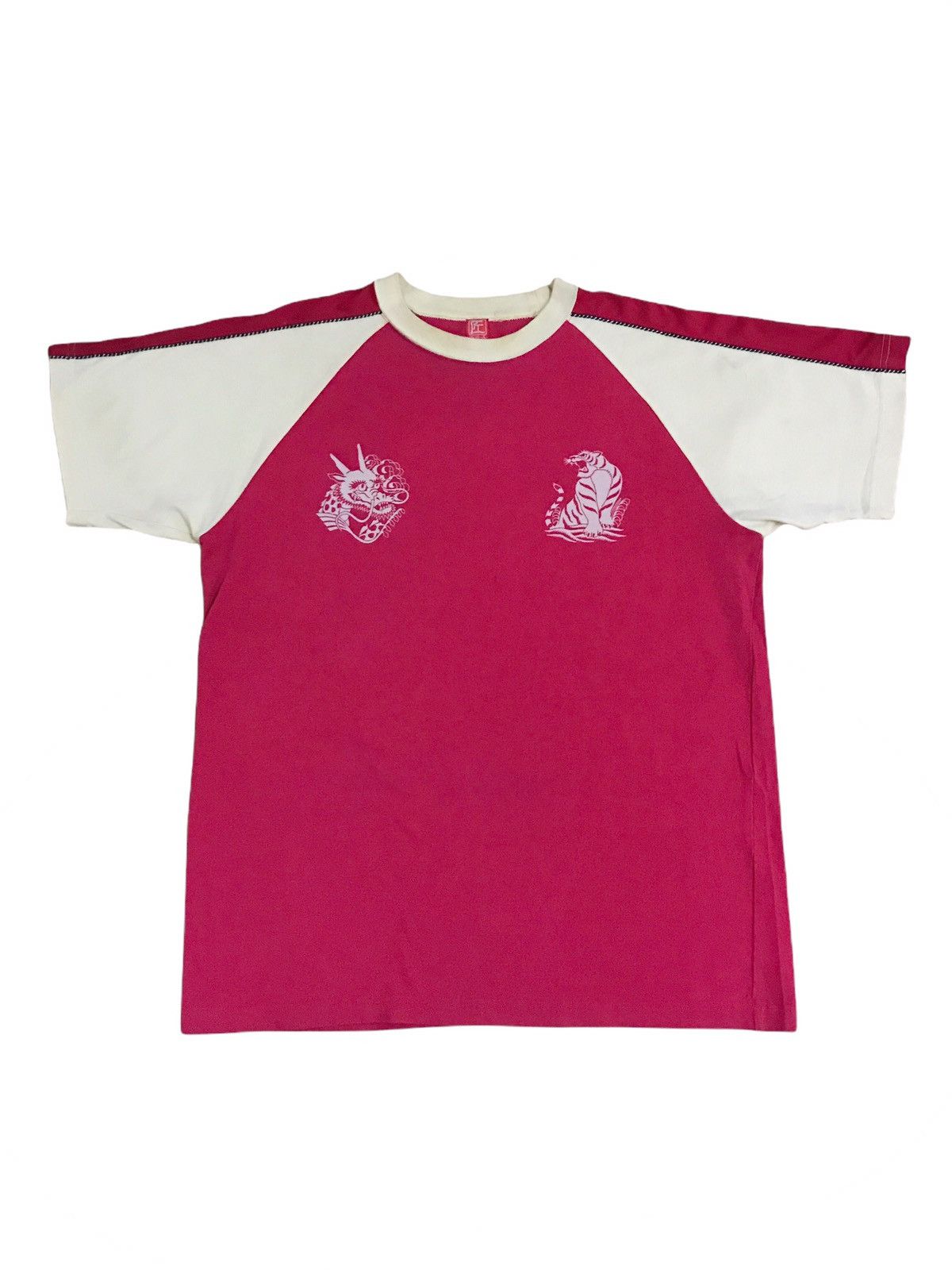 Pherrow's Pherrows Japan Sukajan Print Raglan T-Shirt Size US S / EU 44-46 / 1 - 2 Thumbnail