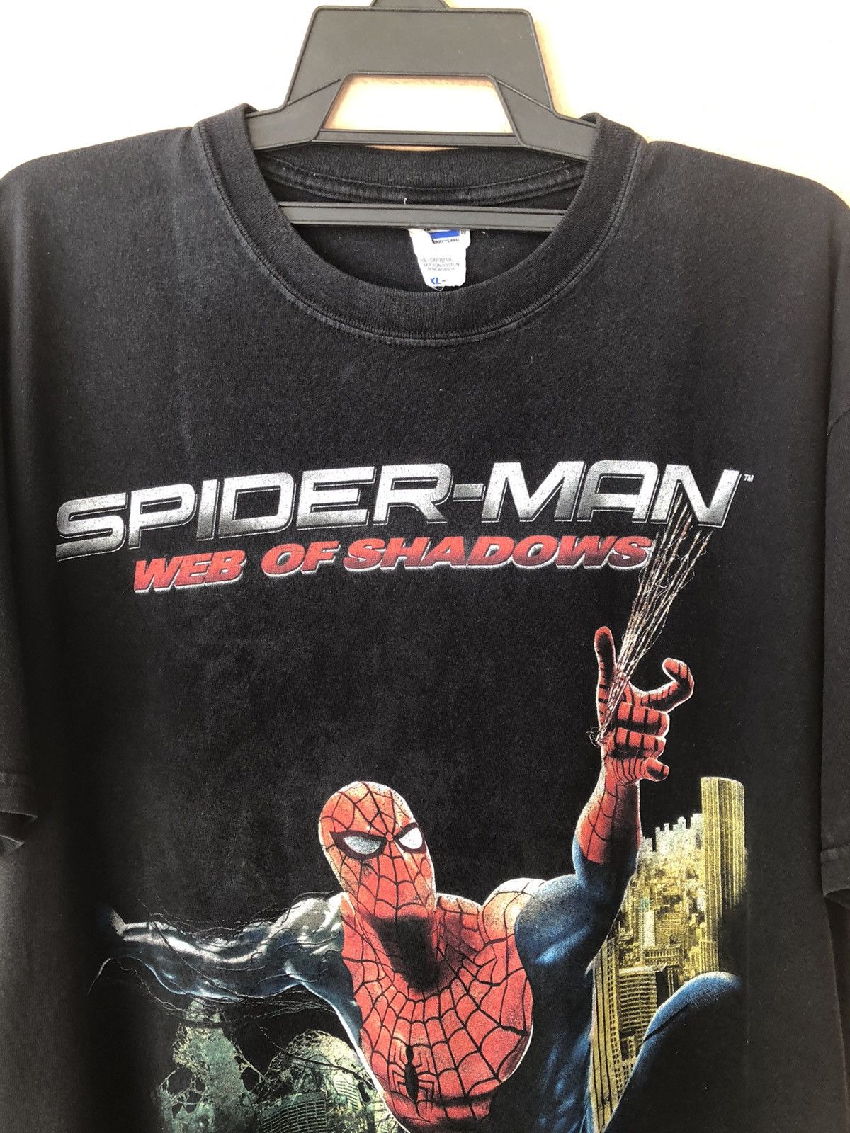 Marvel Comics × Vintage Vintage Y2K SPIDER- MAN Web Of Shadows Size US XL / EU 56 / 4 - 4 Thumbnail