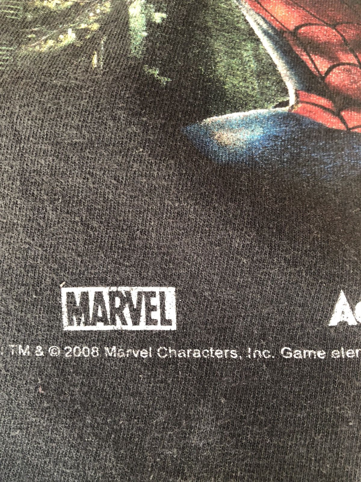 Marvel Comics × Vintage Vintage Y2K SPIDER- MAN Web Of Shadows Size US XL / EU 56 / 4 - 8 Thumbnail