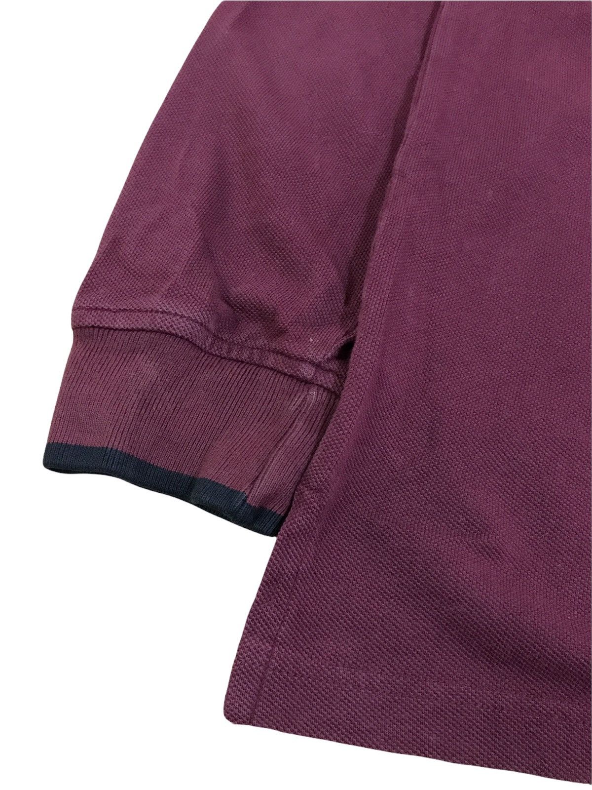 Yves Saint Laurent Vintage YSL Pour Homme Pocket Polo Shirt Spell Out Logo Size US S / EU 44-46 / 1 - 9 Thumbnail