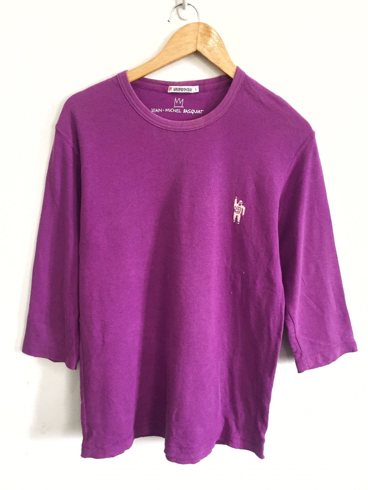 Jean-Michel Basquiat Jean Micheal Basquiat Pop Art Spell Out Shirt Size US M / EU 48-50 / 2 - 2 Thumbnail