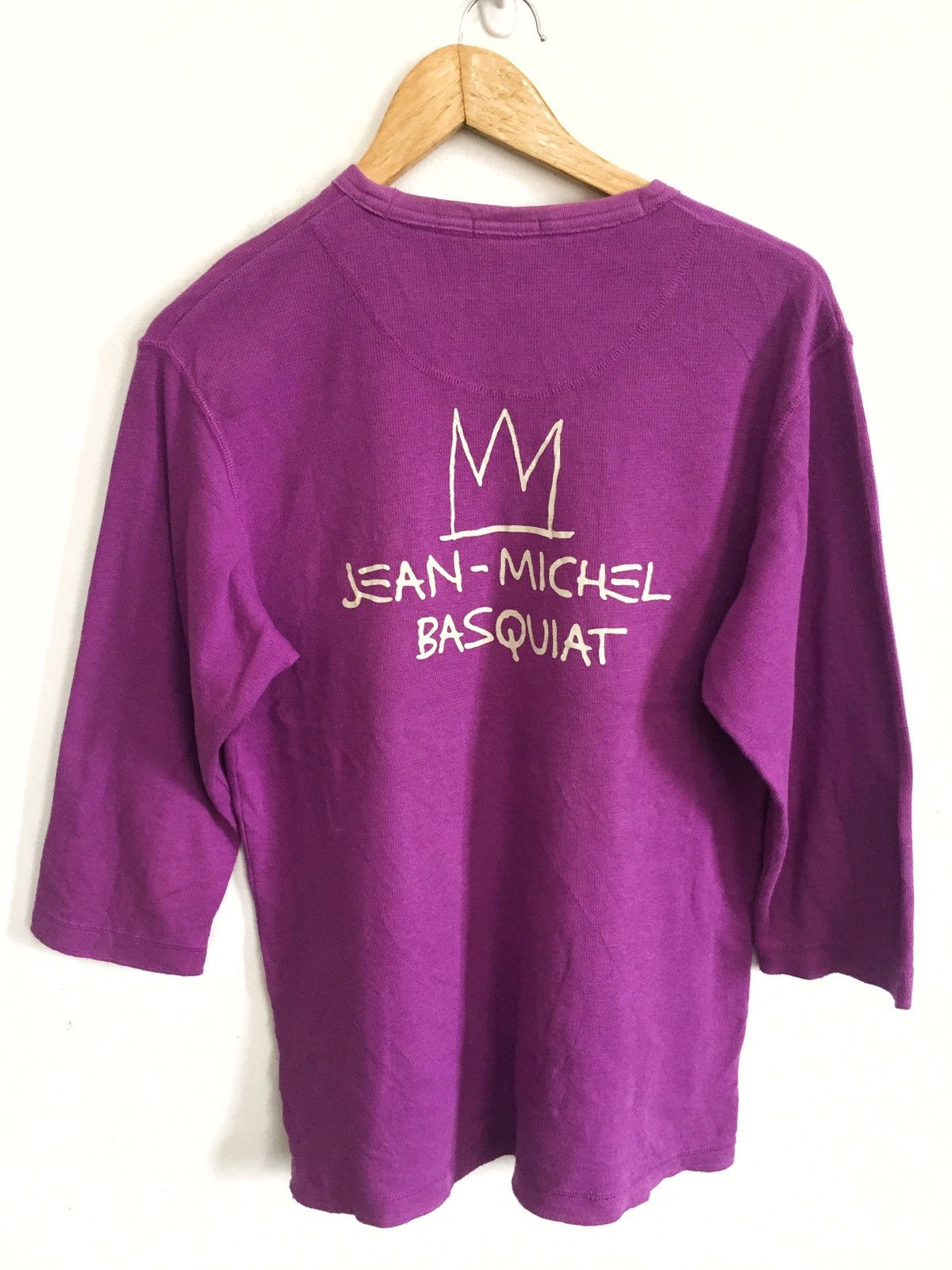 Jean-Michel Basquiat Jean Micheal Basquiat Pop Art Spell Out Shirt Size US M / EU 48-50 / 2 - 1 Thumbnail