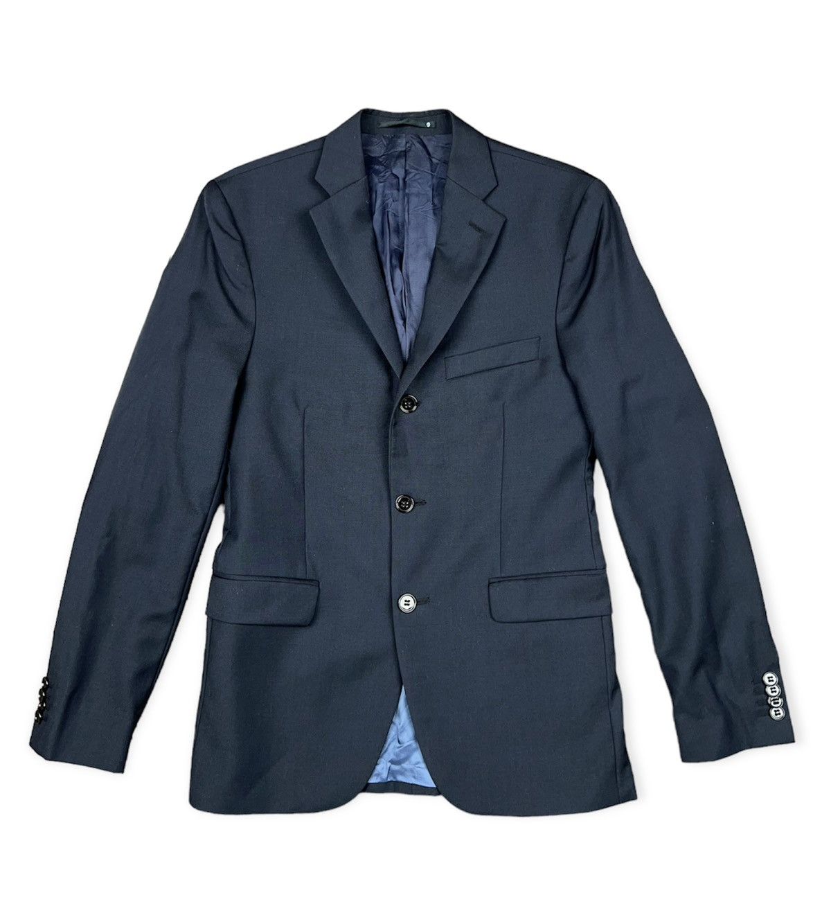 Acne Studios Acne Studios Drifter J SH Navy Blazer Jacket Size 36R - 2 Thumbnail