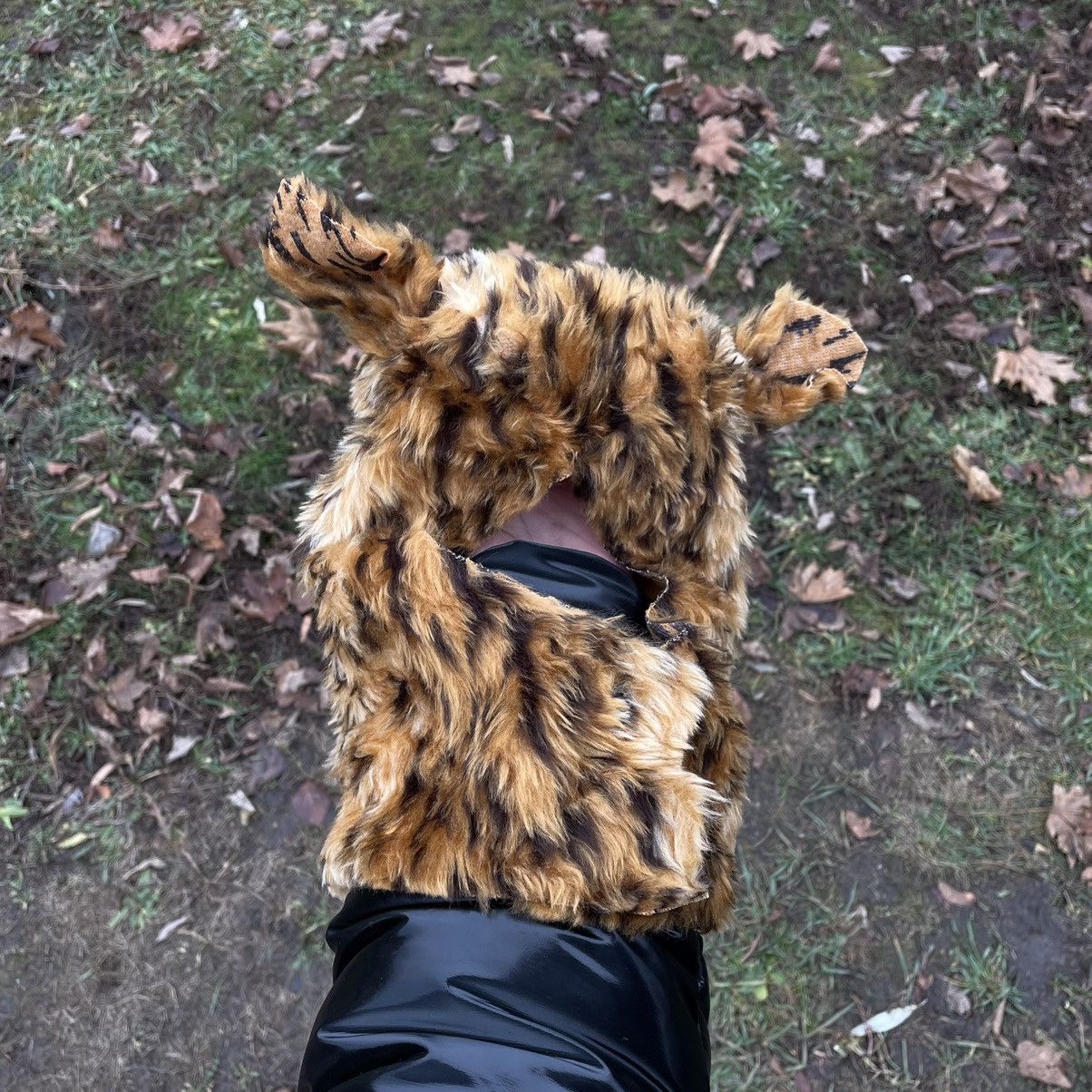 Vintage Vintage 90s Furry Mohair Beanie Grunge Alt Streetwear OS Size ONE SIZE - 2 Thumbnail