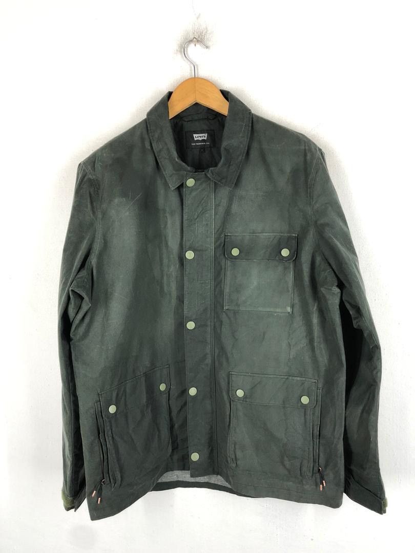 Levi's Rare LEVI'S x halley stevensons wax jacket | Grailed