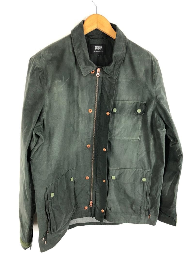 Harley of Scotland Rare LEVI'S x halley stevensons wax jacket Size US L / EU 52-54 / 3 - 3 Thumbnail