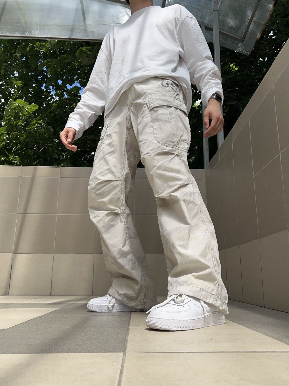 G-Star Vintage G-Star Raw Camo Cargo Pants Size US 34 / EU 50 - 2 Thumbnail