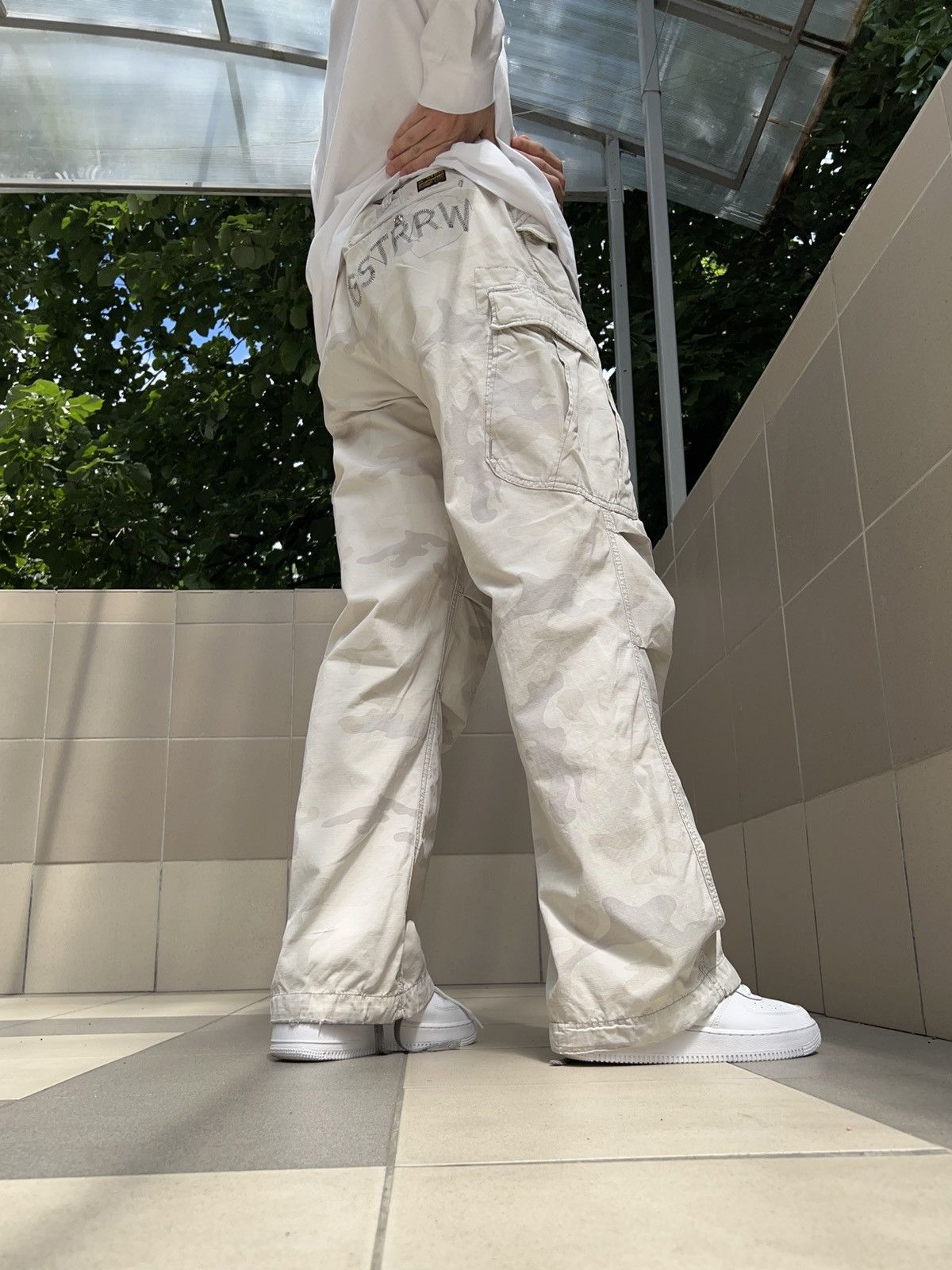 G-Star Vintage G-Star Raw Camo Cargo Pants Size US 34 / EU 50 - 4 Thumbnail