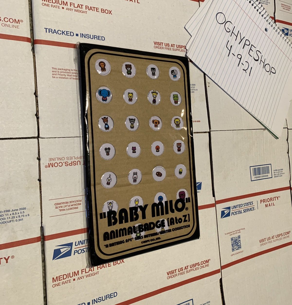 Bape 26 Bape Pins 2005 Release Size ONE SIZE - 2 Thumbnail
