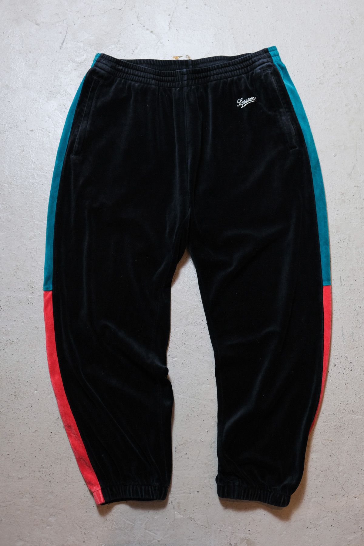Supreme Supreme 18S/S Velour Track Pants Size US 34 / EU 50 - 2 Thumbnail