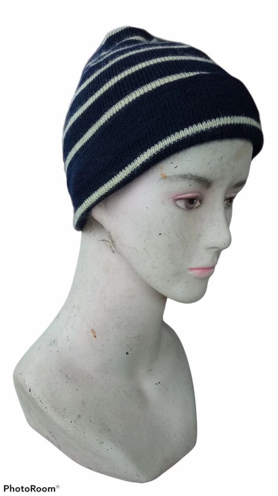 Japanese Brand × Orcival × Saint James 🔥🔥Saint James Striped Wool Beanie Size ONE SIZE - 6 Thumbnail