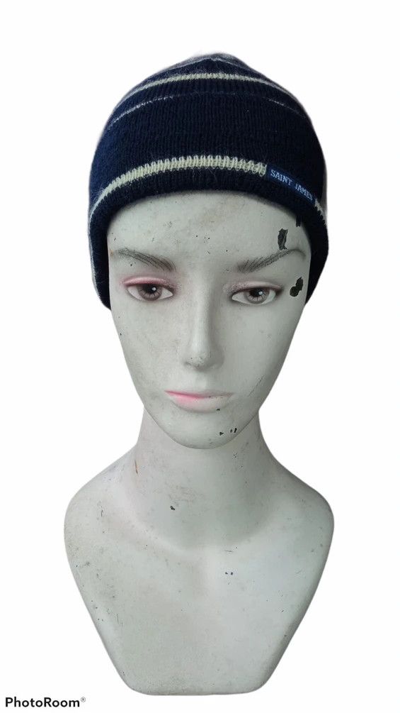 Japanese Brand × Orcival × Saint James 🔥🔥Saint James Striped Wool Beanie Size ONE SIZE - 5 Thumbnail