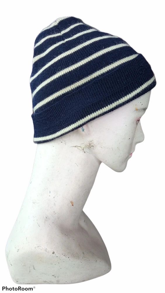 Japanese Brand × Orcival × Saint James 🔥🔥Saint James Striped Wool Beanie Size ONE SIZE - 2 Thumbnail