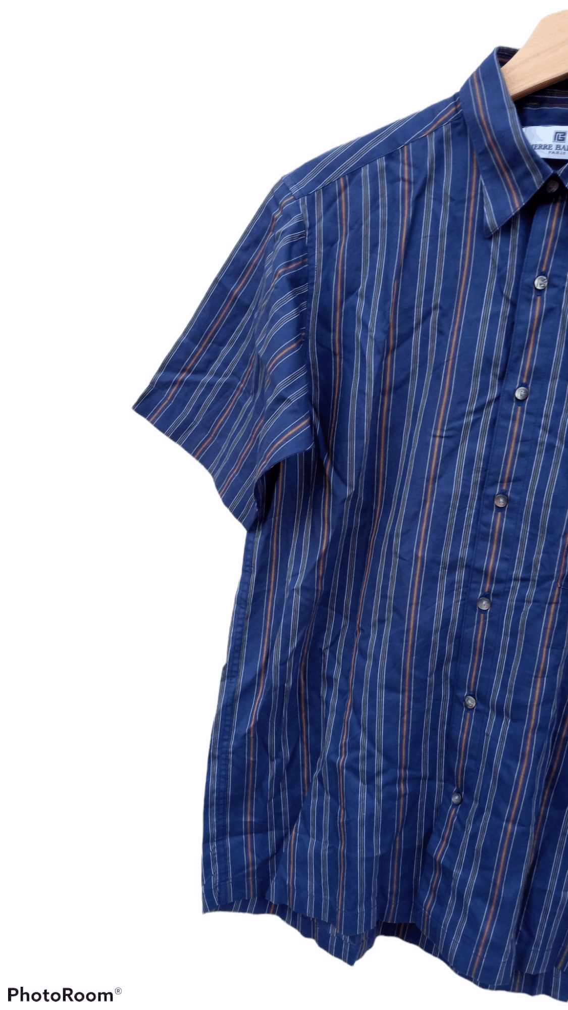 Pierre Balmain × Vintage 🔥🔥Vintage Pierre Balmain Striped Shirt Size US M / EU 48-50 / 2 - 9 Thumbnail
