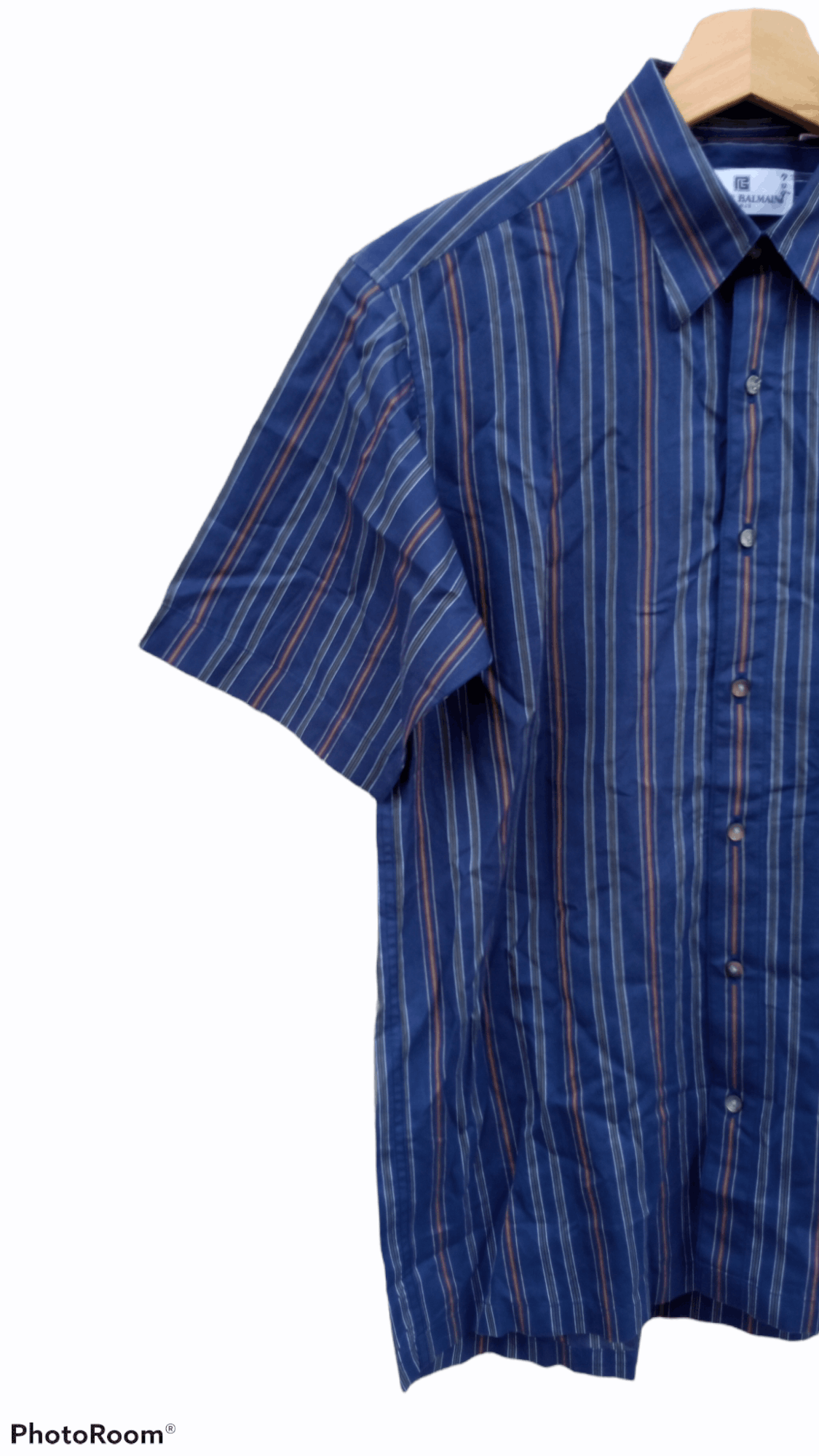 Pierre Balmain × Vintage 🔥🔥Vintage Pierre Balmain Striped Shirt Size US M / EU 48-50 / 2 - 4 Thumbnail