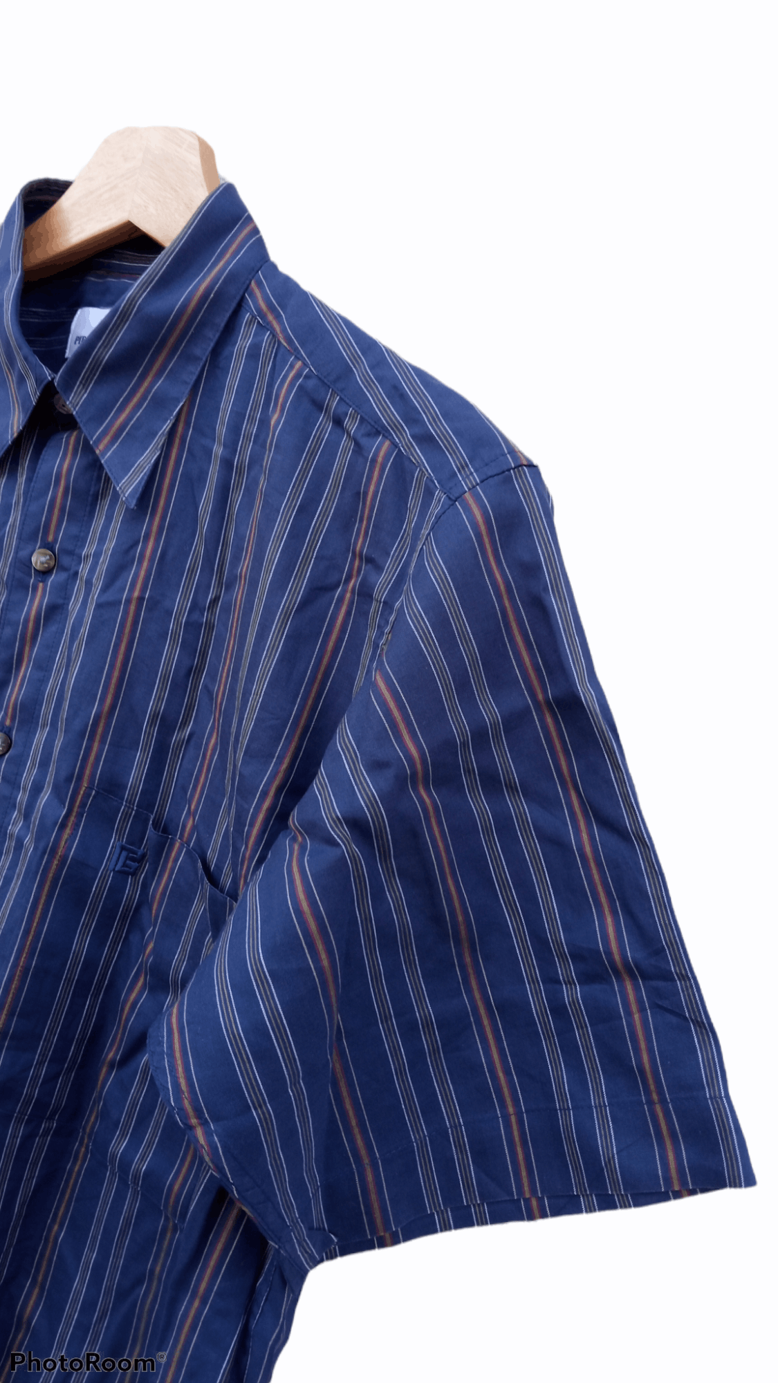 Pierre Balmain × Vintage 🔥🔥Vintage Pierre Balmain Striped Shirt Size US M / EU 48-50 / 2 - 11 Thumbnail