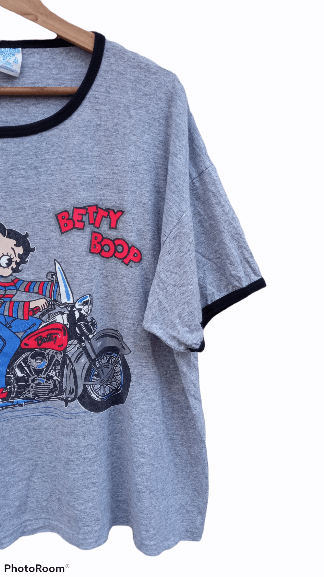 Cartoon Network × Japanese Brand × Vintage 🔥🔥Vintage Betty Boop Ringer T-Shirt Size US XL / EU 56 / 4 - 5 Thumbnail
