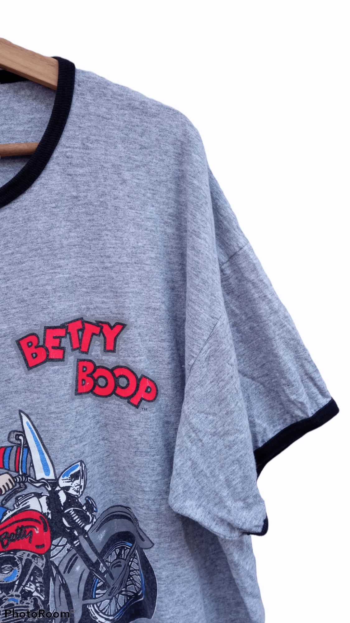 Cartoon Network × Japanese Brand × Vintage 🔥🔥Vintage Betty Boop Ringer T-Shirt Size US XL / EU 56 / 4 - 11 Thumbnail