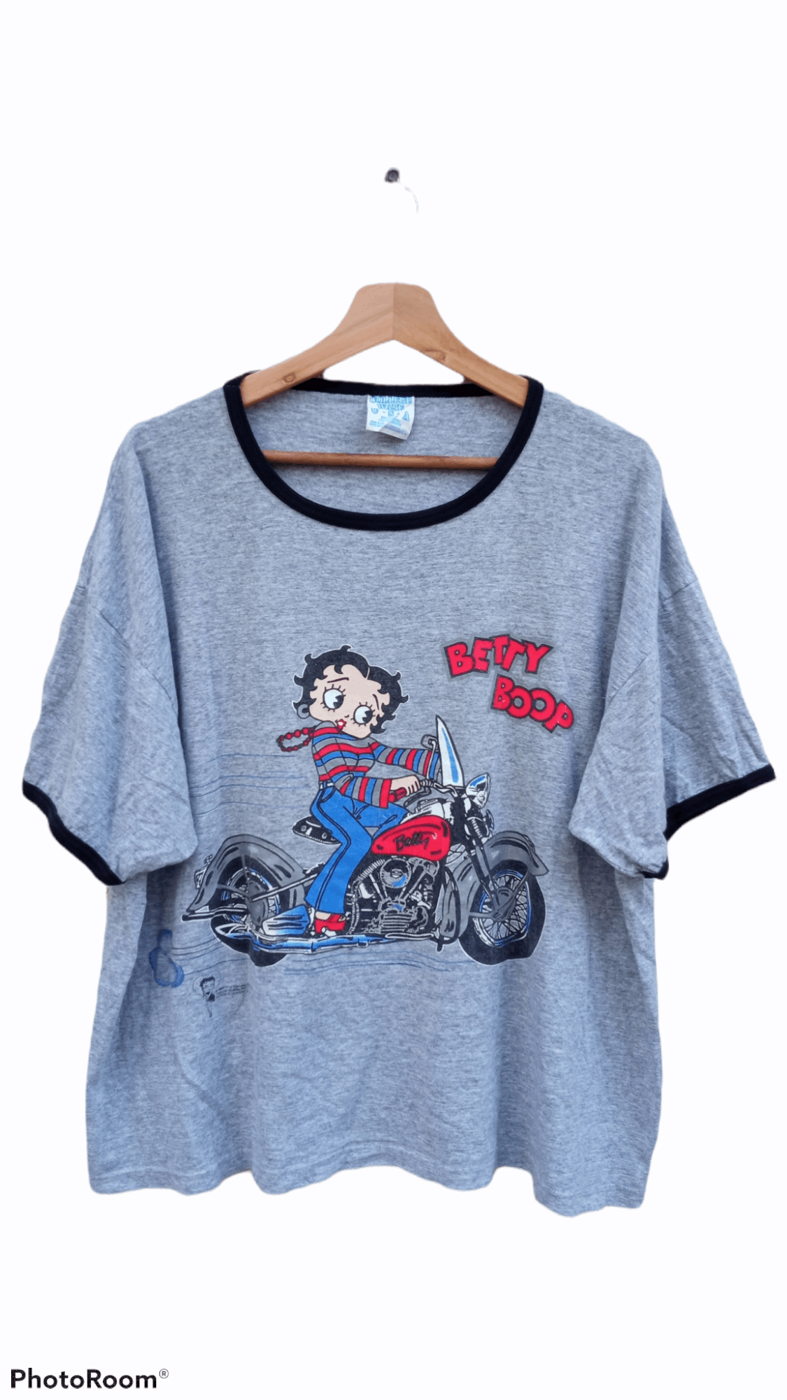 Cartoon Network × Japanese Brand × Vintage 🔥🔥Vintage Betty Boop Ringer T-Shirt Size US XL / EU 56 / 4 - 1 Thumbnail