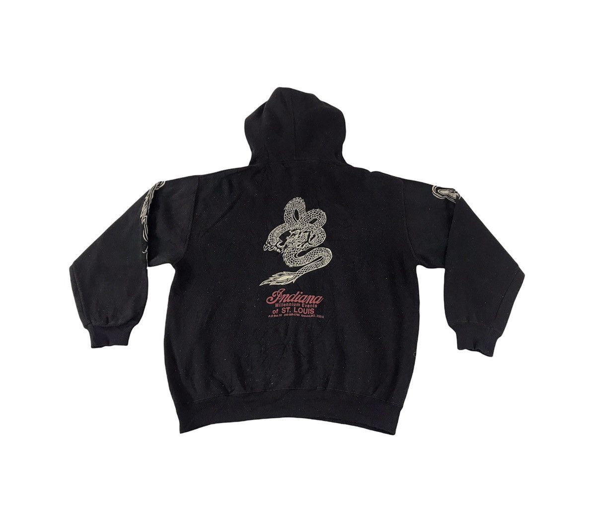 Japanese Brand × Rap Tees Dog Cigar Indians Hoodies Embroidery Dragon Logo Size US M / EU 48-50 / 2 - 1 Thumbnail