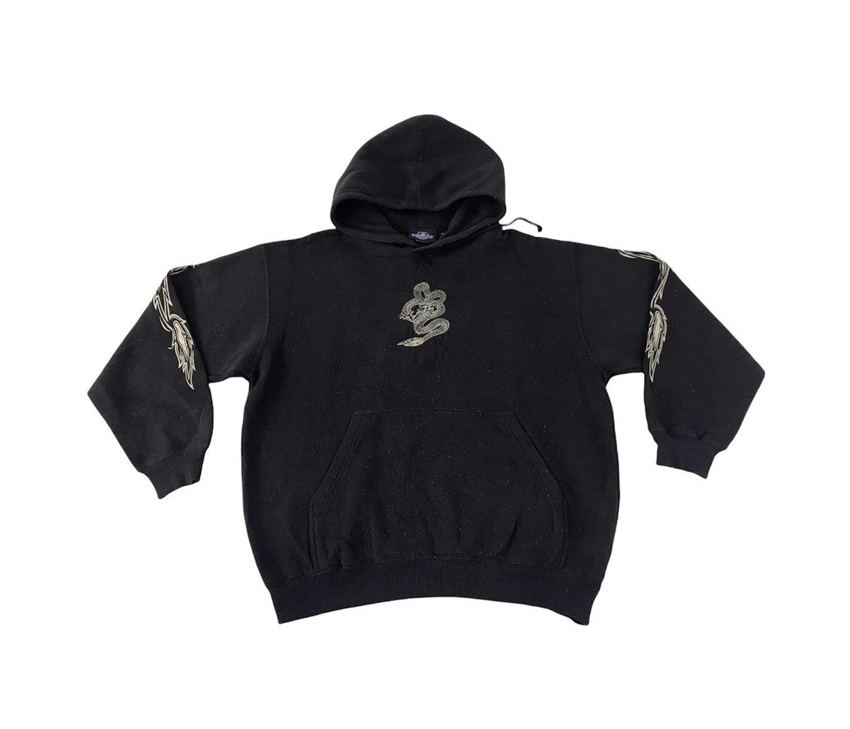 Japanese Brand × Rap Tees Dog Cigar Indians Hoodies Embroidery Dragon Logo Size US M / EU 48-50 / 2 - 2 Thumbnail