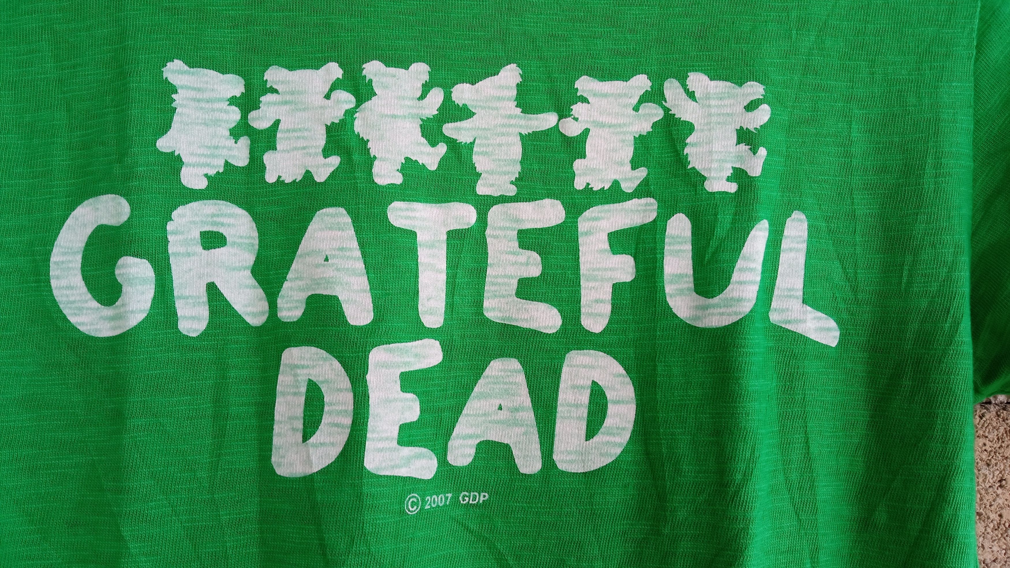 Band Tees × Grateful Dead × Vintage 🔥🔥Vintage 2007 GDP Grateful Dead T-Shirt Size US S / EU 44-46 / 1 - 17 Thumbnail