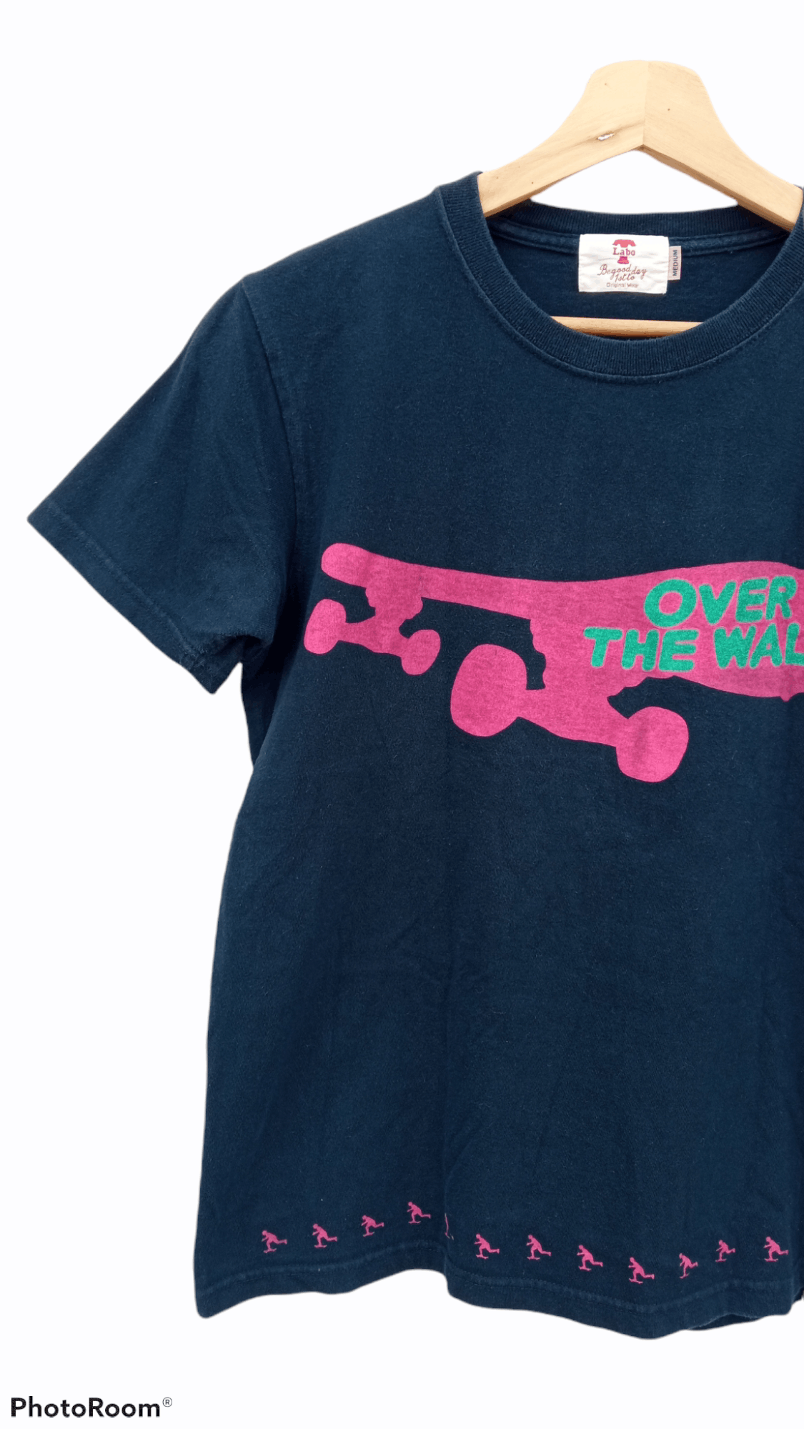 Japanese Brand × Vintage 🔥🔥T-Labo Off The Wall Vans Parody T-Shirt Size US M / EU 48-50 / 2 - 5 Thumbnail