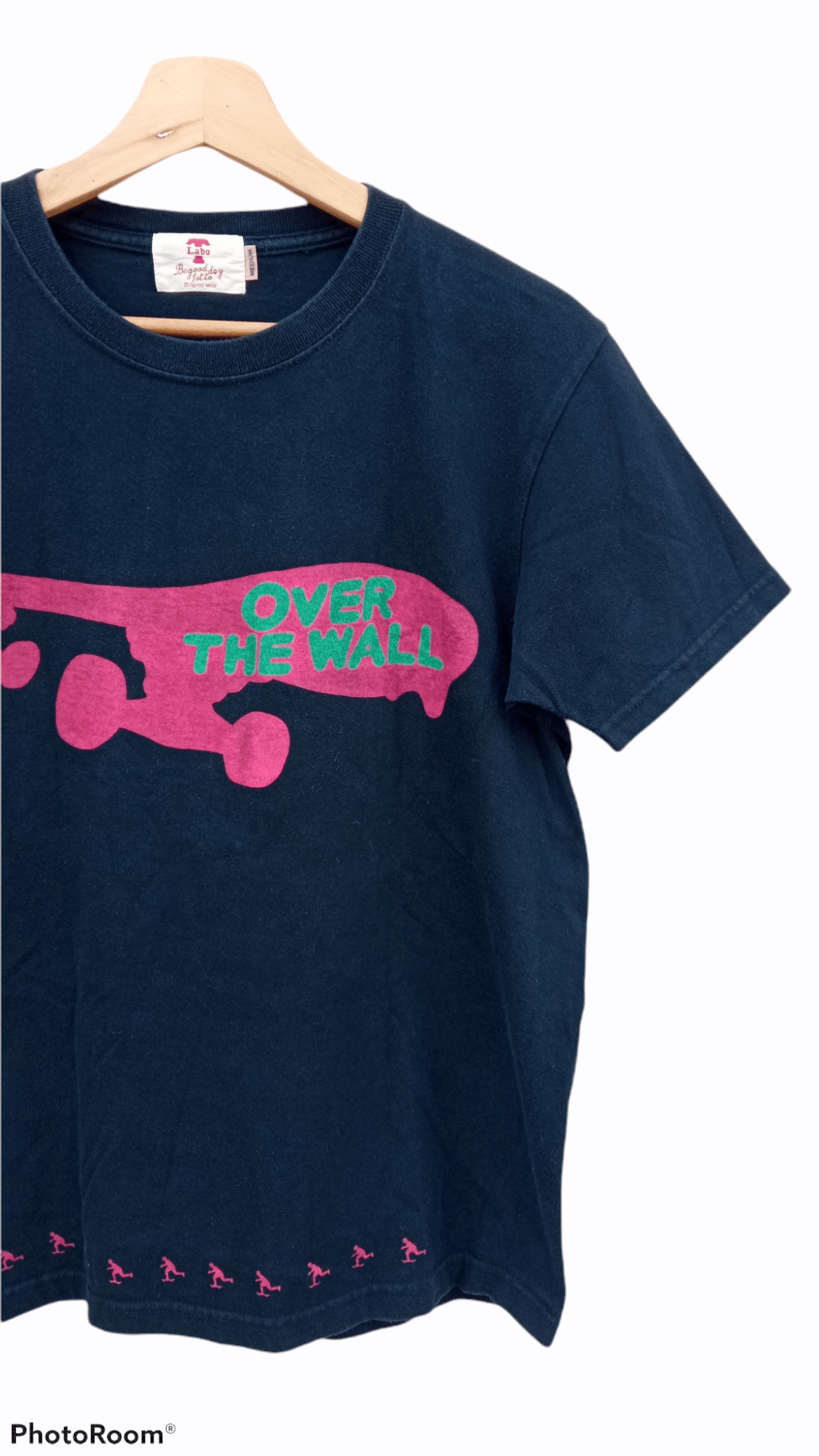 Japanese Brand × Vintage 🔥🔥T-Labo Off The Wall Vans Parody T-Shirt Size US M / EU 48-50 / 2 - 4 Thumbnail