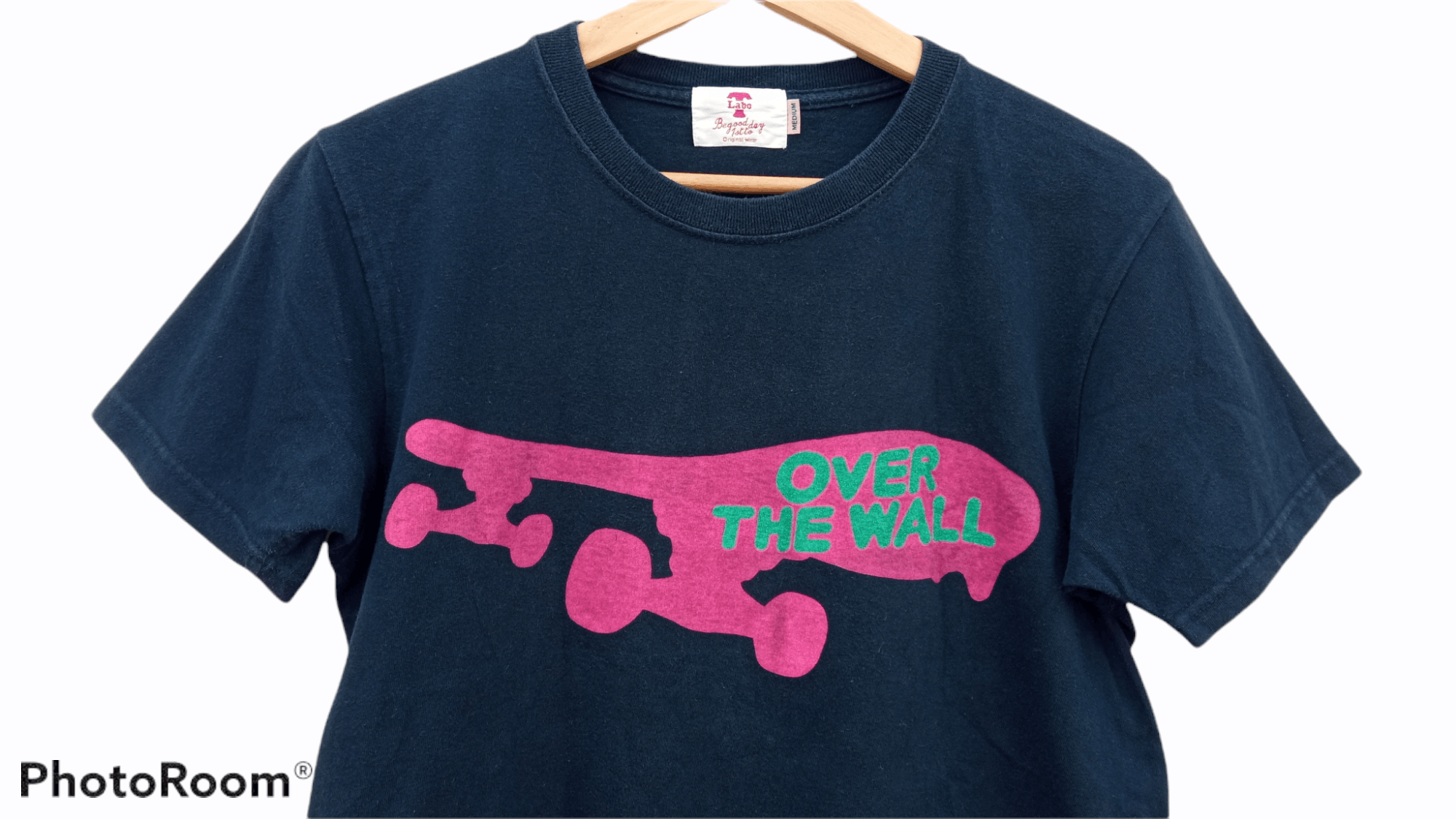Japanese Brand × Vintage 🔥🔥T-Labo Off The Wall Vans Parody T-Shirt Size US M / EU 48-50 / 2 - 12 Thumbnail