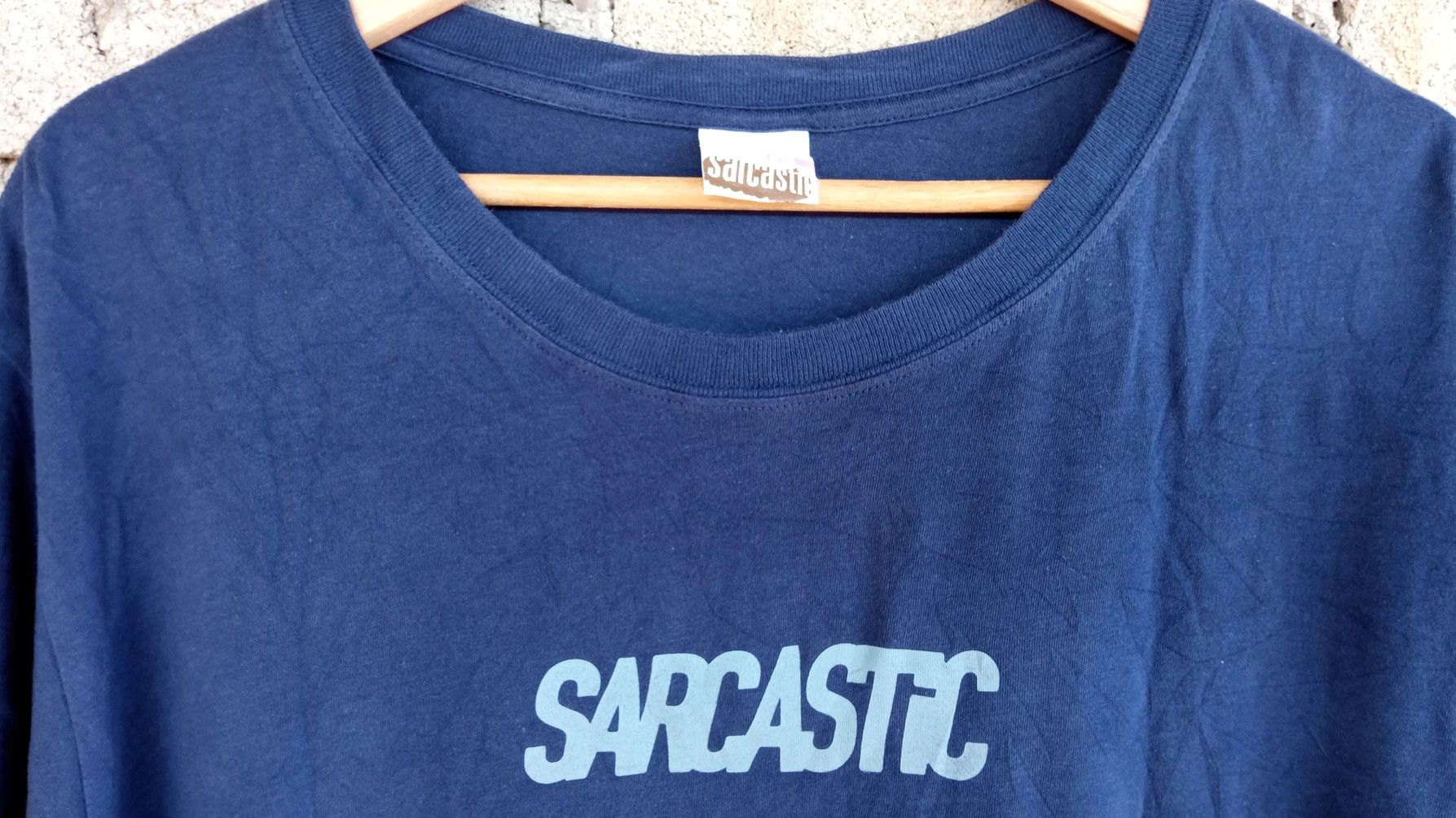 Japanese Brand × Vintage 🔥🔥Sarcastic Spellout Logo T-Shirt Size US L / EU 52-54 / 3 - 11 Thumbnail