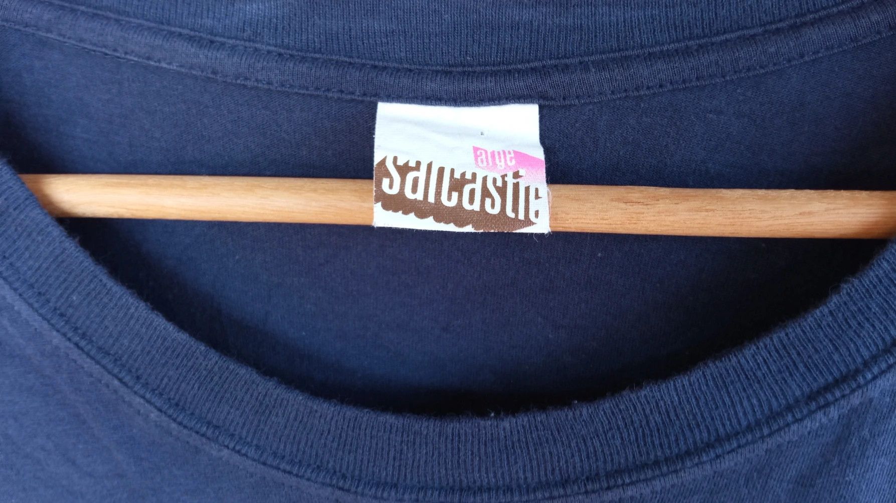 Japanese Brand × Vintage 🔥🔥Sarcastic Spellout Logo T-Shirt Size US L / EU 52-54 / 3 - 12 Thumbnail