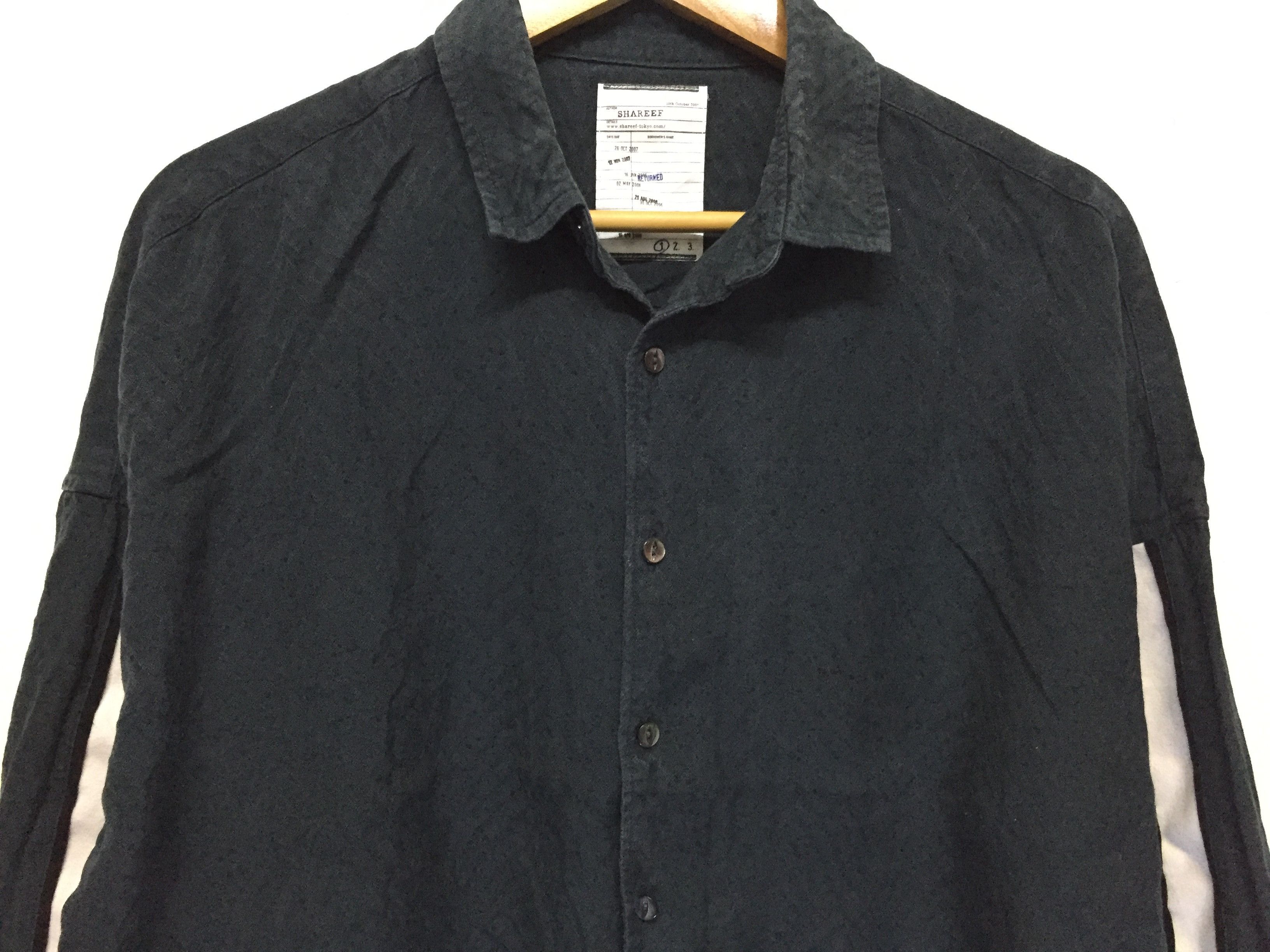 SHAREEF Shareef Japan oversize stripe embordered button up Size US M / EU 48-50 / 2 - 3 Thumbnail