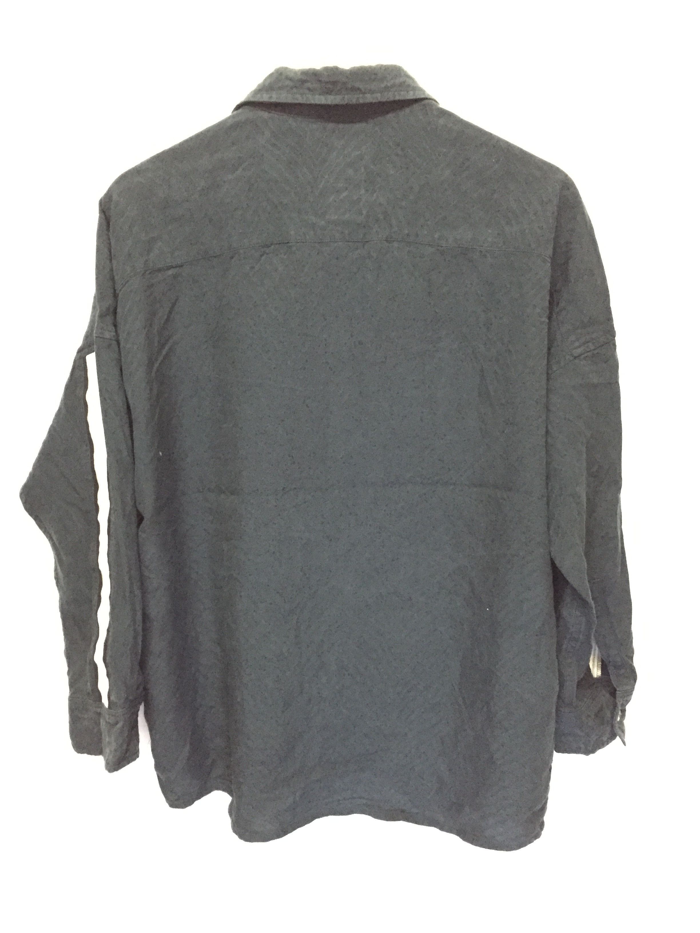 SHAREEF Shareef Japan oversize stripe embordered button up Size US M / EU 48-50 / 2 - 9 Thumbnail