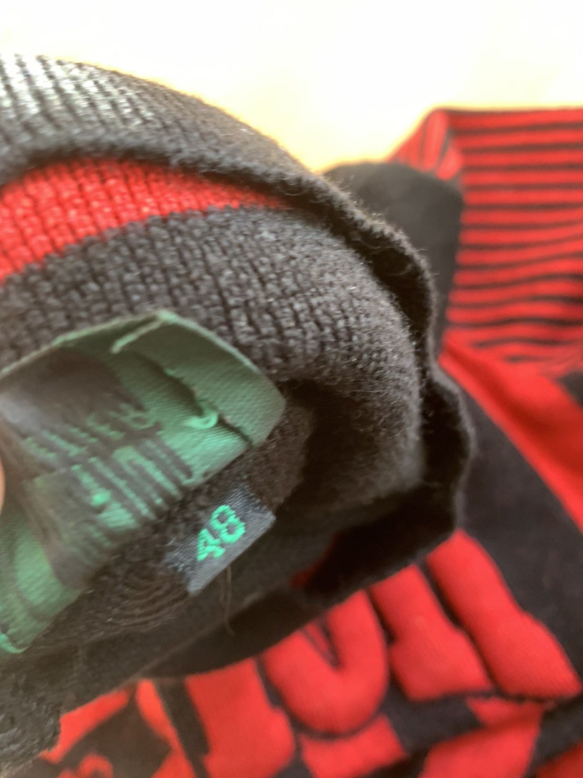 Jean Paul Gaultier Jean Paul Gaultier Football 1990's Junior turtleneck sweater Size US S / EU 44-46 / 1 - 7 Thumbnail